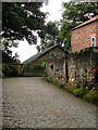 Cobbled lane to Holy Trinity Church