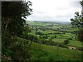 View landscape from minor road