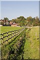 Drain and fields west of Churchfields Road, Twyford