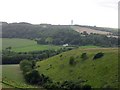 View across the valley from the North Downs