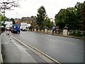 Hanwell Bridge, Uxbridge Road - over River Brent - looking east