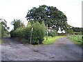 Footpath Left, Nursery Farm Right