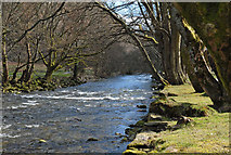 SH5947 : River Glaslyn, Beddgelert by Dave Green