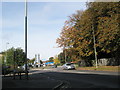 View up the High Street towards the NAAFI roundabout