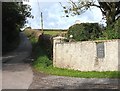 Farm entrance