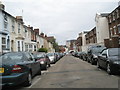 Looking northwards up Gordon Road