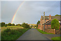 Road and house at Catterlen