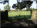 Gate to a field