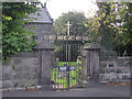 Gates to the church of St Mary the Virgin, Red Lake