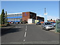 Entrance to Waterfall Lane industrial estate, Old Hill