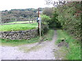 Path to Broadbottom at Warhurst Fold